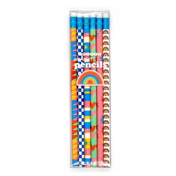 Geo Love Pencil Set