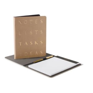 Khaki Signature Padfolio